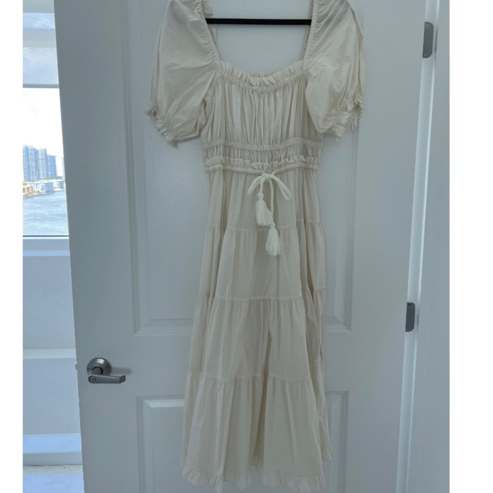 Ulla Johnson Iliana Puff Sleeve Dress